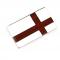 Stainless Steel Cherry Wood Cross Money Clip 2.jpg